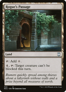 Rogue's Passage⁣ - Commander: Streets of New Capenna⁣ (Uncommon)⁣ [422]