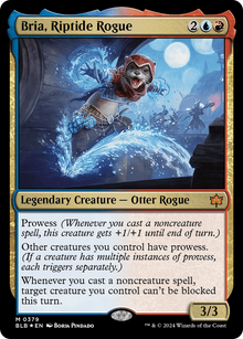 Bria, Riptide Rogue⁣ - Bloomburrow: Extras⁣ (Mythic)⁣ [379]