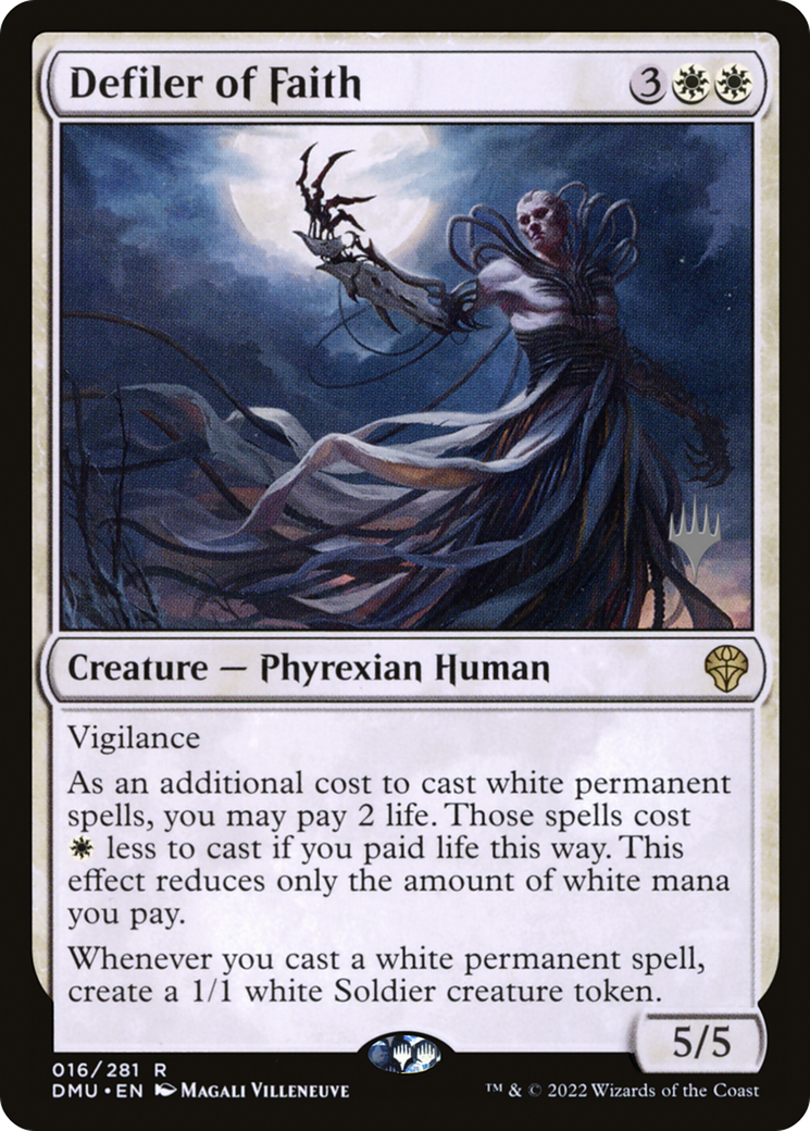 Defiler of Faith (PPDMU-16P) - Dominaria United Promos Foil