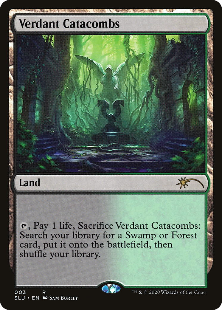 Verdant Catacombs⁣ - Secret Lair: Ultimate Edition⁣ (Rare)⁣ [3]