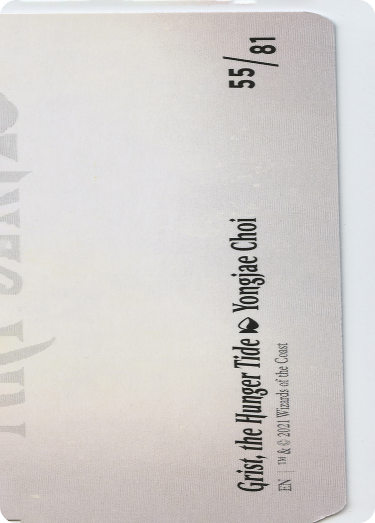 Grist, the Hunger Tide // Grist, the Hunger Tide (AMH2-055) - Modern Horizons 2 Art Series (Borderless)