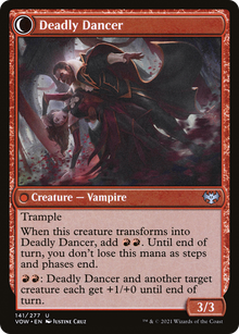 Alluring Suitor (VOW-141) - Innistrad: Crimson Vow: (Double Faced Transform) Foil