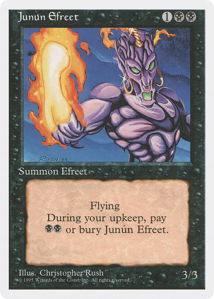 Junun Efreet (4ED-143) - Fourth Edition