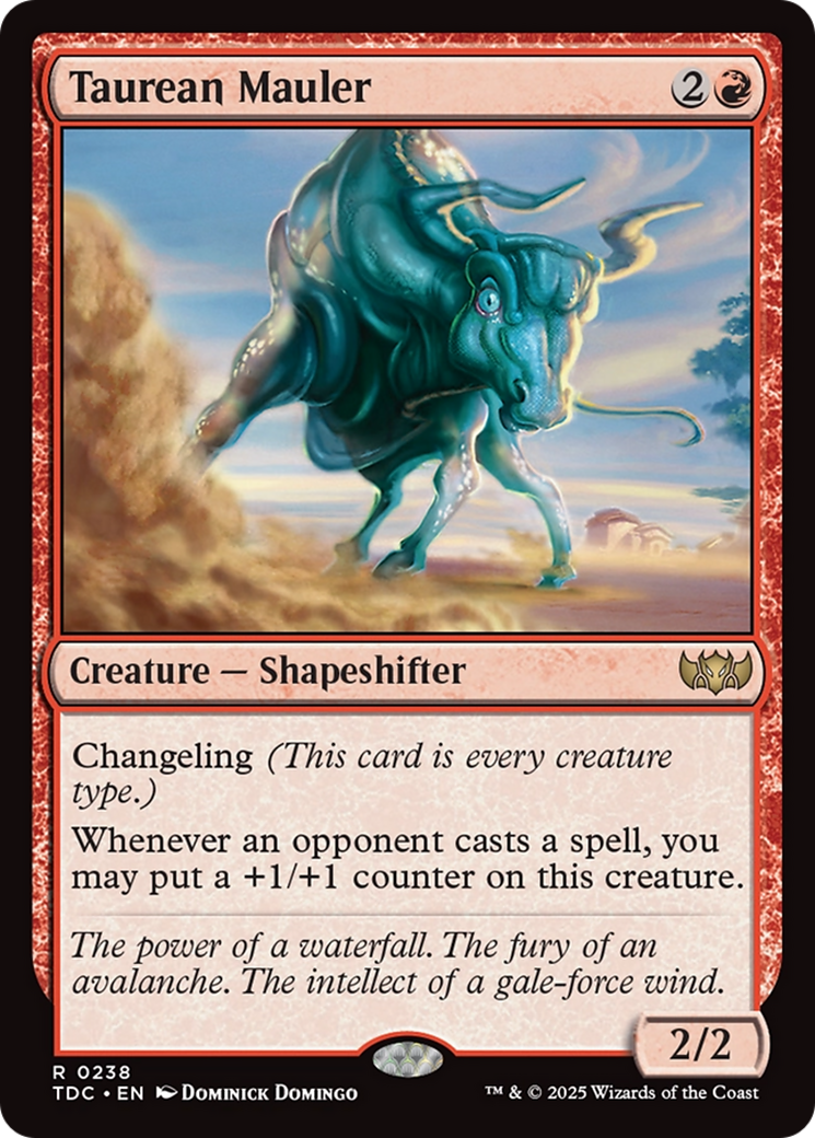 Taurean Mauler (TDC-238) - Commander: Tarkir: Dragonstorm