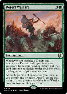 Desert Warfare⁣ - Commander: Modern Horizons 3⁣ (Rare)⁣ [116]
