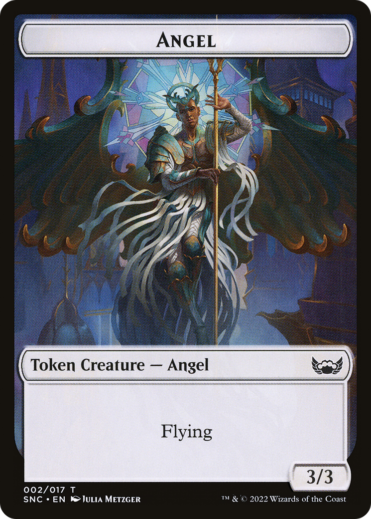 Angel (TSNC-002) - Streets of New Capenna Tokens Foil