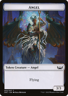 Angel (TSNC-002) - Streets of New Capenna Tokens Foil
