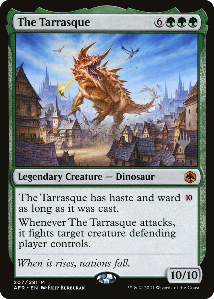 The Tarrasque (PPAFR-207) - Adventures in the Forgotten Realms Promos Foil