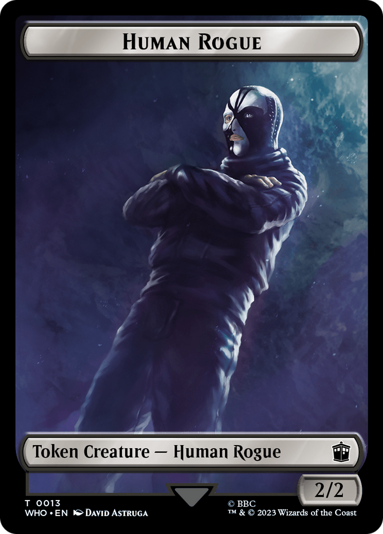 Human Rogue (TWHO-013) - Doctor Who Tokens Foil