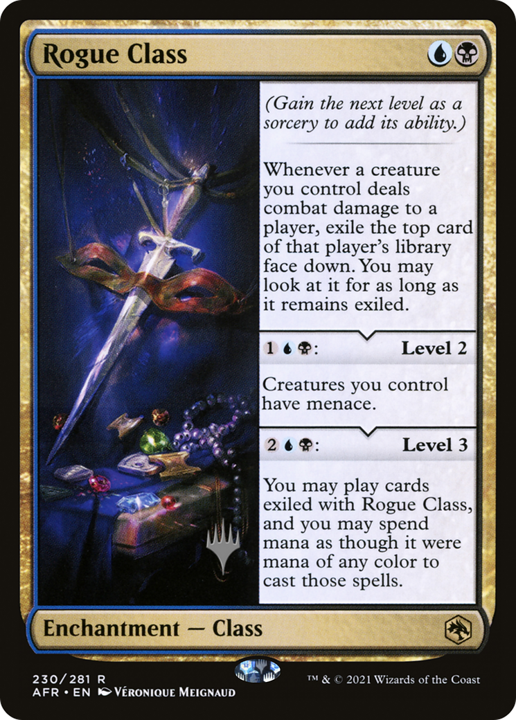 Rogue Class (PPAFR-230) - Adventures in the Forgotten Realms Promos Foil