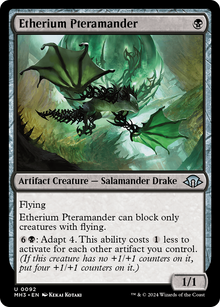 Etherium Pteramander⁣ - Modern Horizons 3⁣ (Uncommon)⁣ [92]