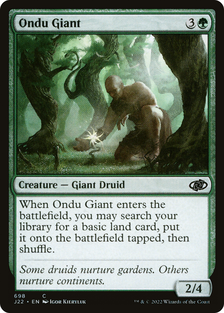Ondu Giant (J22-698) - Jumpstart 2022