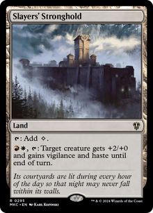 Slayers' Stronghold⁣ - Commander: Murders at Karlov Manor⁣ (Rare)⁣ [295]