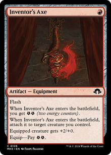 Inventor's Axe⁣ - Modern Horizons 3⁣ (Common)⁣ [126]