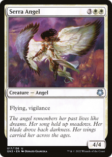 Serra Angel⁣ - Game Night: Free For All⁣ (Uncommon)⁣ [17]