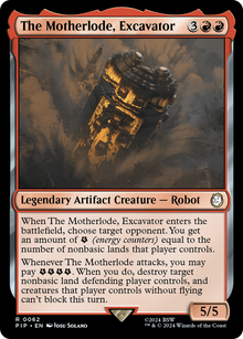 The Motherlode, Excavator⁣ - Universes Beyond: Fallout⁣ (Rare)⁣ [62]
