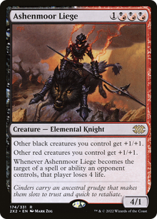 Ashenmoor Liege⁣ - Double Masters 2022⁣ (Rare)⁣ [174]