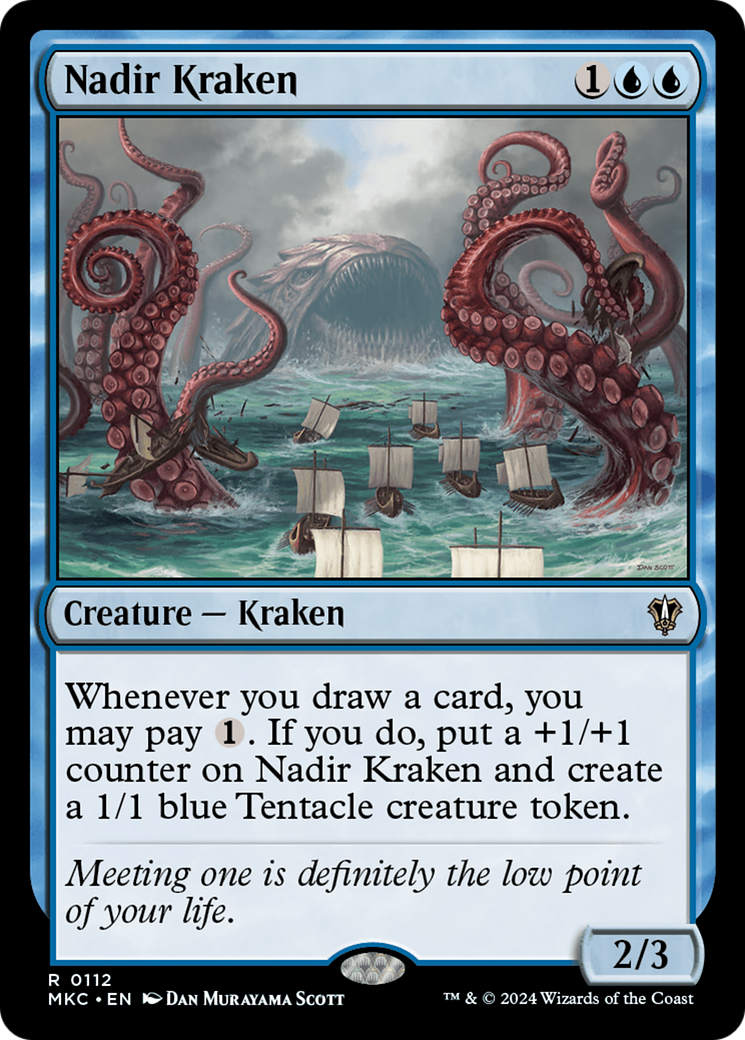 Nadir Kraken⁣ - Commander: Murders at Karlov Manor⁣ (Rare)⁣ [112]