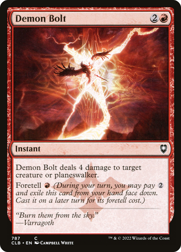 Demon Bolt⁣ - Commander Legends: Battle for Baldur's Gate: Extras⁣ (Common)⁣ [787]