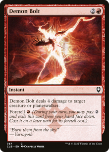 Demon Bolt⁣ - Commander Legends: Battle for Baldur's Gate: Extras⁣ (Common)⁣ [787]