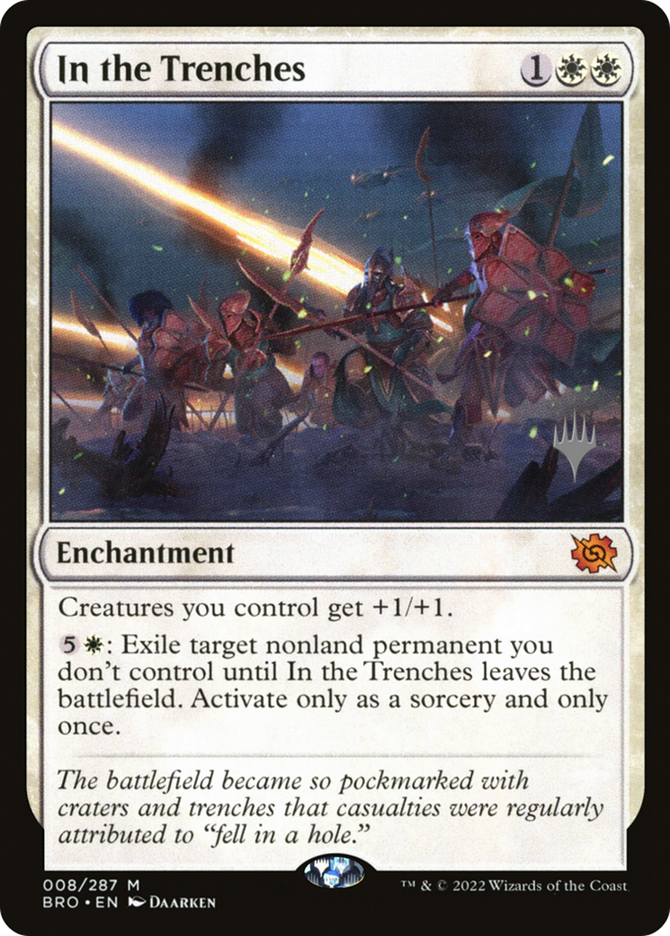 In the Trenches (PPBRO-08P) - The Brothers' War Promos