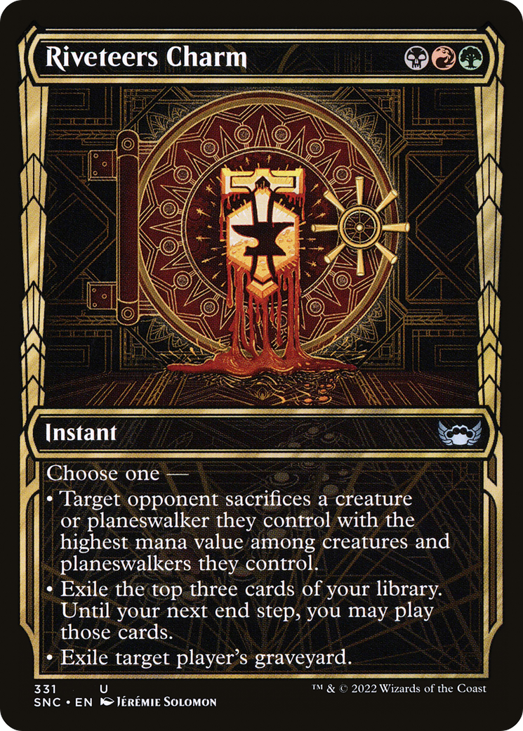Riveteers Charm (V.1)⁣ - Streets of New Capenna: Extras⁣ (Uncommon)⁣ [331]