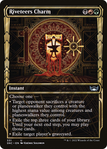 Riveteers Charm (V.1)⁣ - Streets of New Capenna: Extras⁣ (Uncommon)⁣ [331]