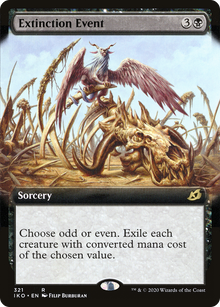 Extinction Event (Extended Art) (IKO-321) - Ikoria: Lair of Behemoths: (Extended Art)