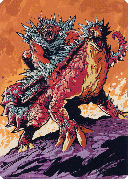 Kogla and Yidaro // Kogla and Yidaro (AMOM-061) - March of the Machine Art Series (Borderless) Foil
