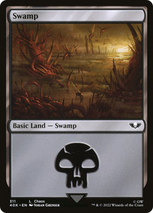 Swamp (V.2)⁣ - Universes Beyond: Warhammer 40,000⁣ (Land)⁣ [311]