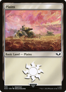 Plains⁣ - Universes Beyond: Warhammer 40,000⁣ (Common)⁣ [306]