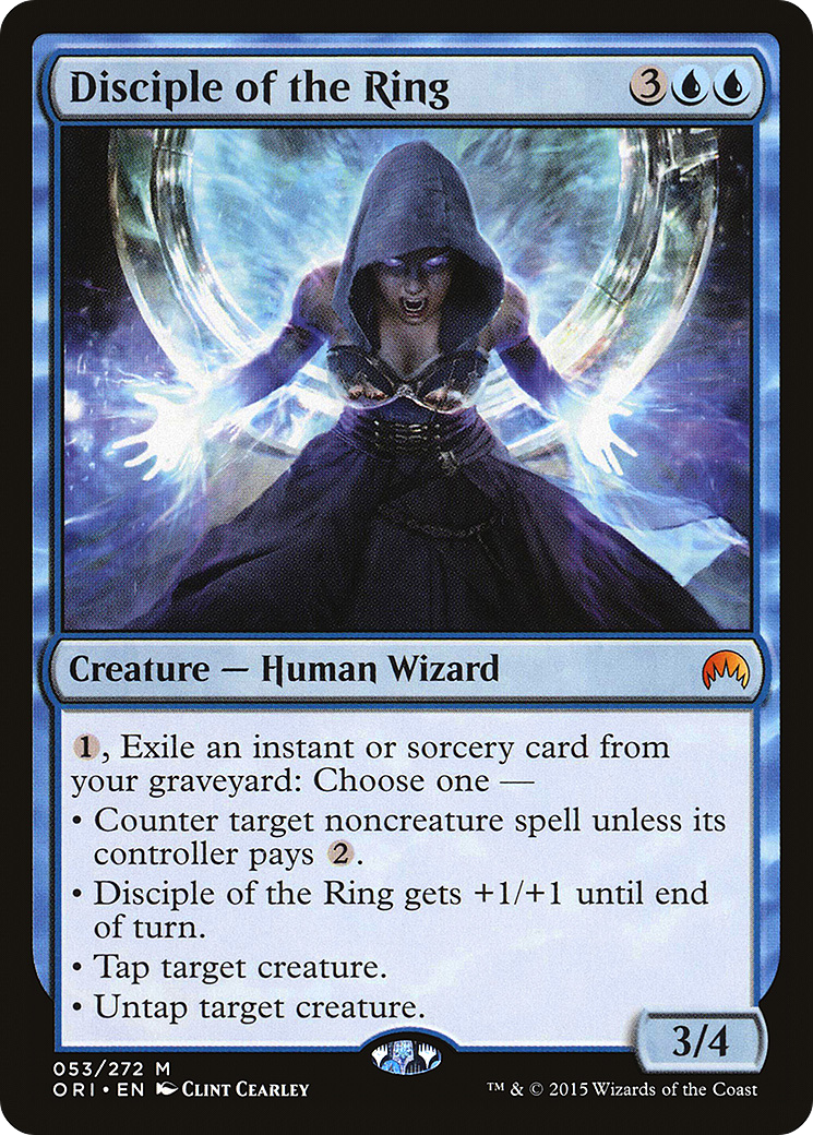Disciple of the Ring (ORI-053) - Magic Origins Foil