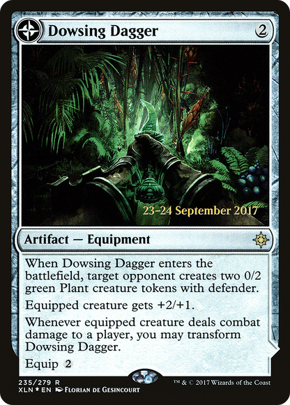 Dowsing Dagger (PRE-235S) - Ixalan Promos: (compasslanddfc) Foil