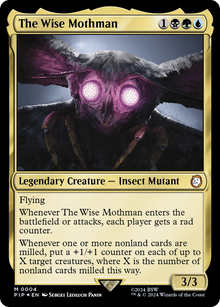 The Wise Mothman⁣ - Universes Beyond: Fallout⁣ (Mythic)⁣ [4]