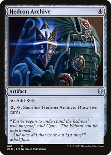 Hedron Archive⁣ - Commander Legends: Battle for Baldur's Gate: Extras⁣ (Uncommon)⁣ [861]