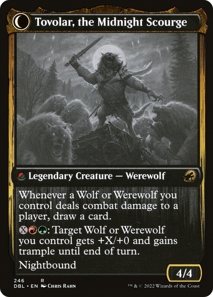 Tovolar, Dire Overlord (DBL-246) - Innistrad: Double Feature: (Double Faced Transform)