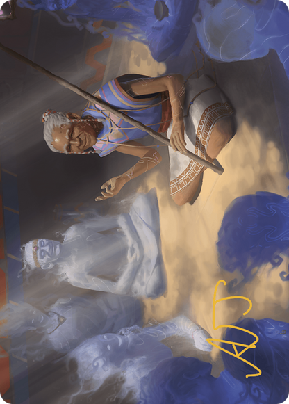 Ancestral Reminiscence // Ancestral Reminiscence (ALCI-009) - The Lost Caverns of Ixalan Art Series (Borderless)