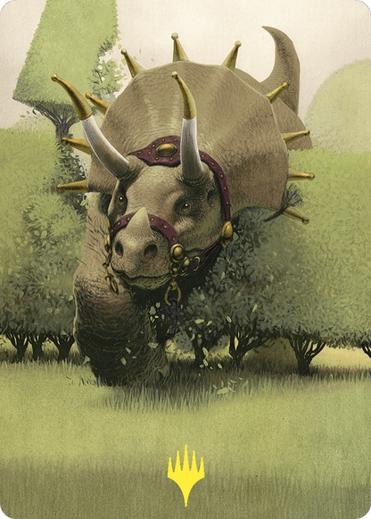 Regal Behemoth // Regal Behemoth (ACMM-043) - Commander Masters Art Series (Borderless) Foil