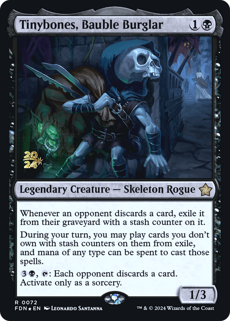 Tinybones, Bauble Burglar (PRE-72S) - Foundations Promos Foil