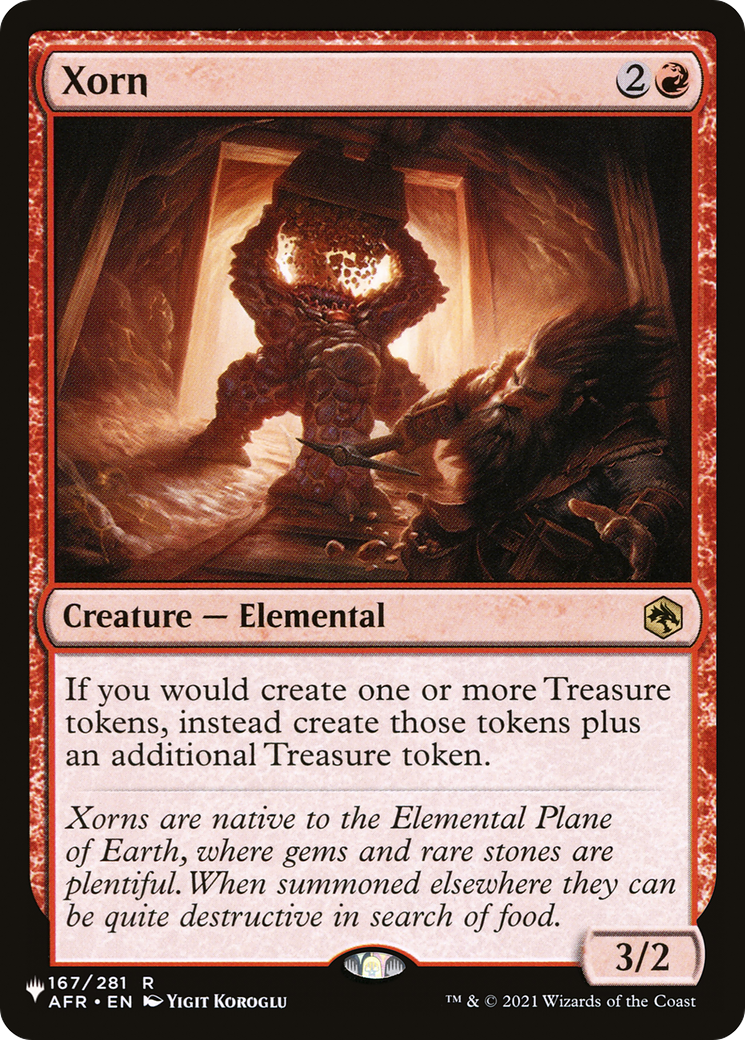 Xorn (LIST-AFR-167) - The List
