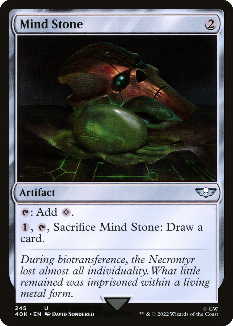 Mind Stone⁣ - Universes Beyond: Warhammer 40,000⁣ (Uncommon)⁣ [245]