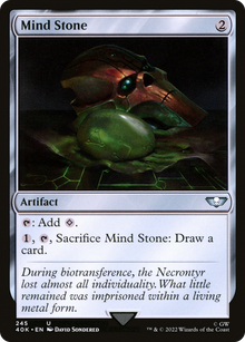 Mind Stone⁣ - Universes Beyond: Warhammer 40,000⁣ (Uncommon)⁣ [245]
