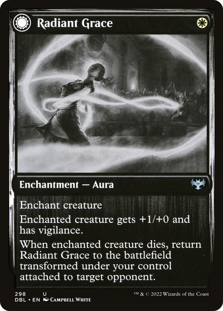 Radiant Grace (DBL-298) - Innistrad: Double Feature: (Double Faced Transform) Foil