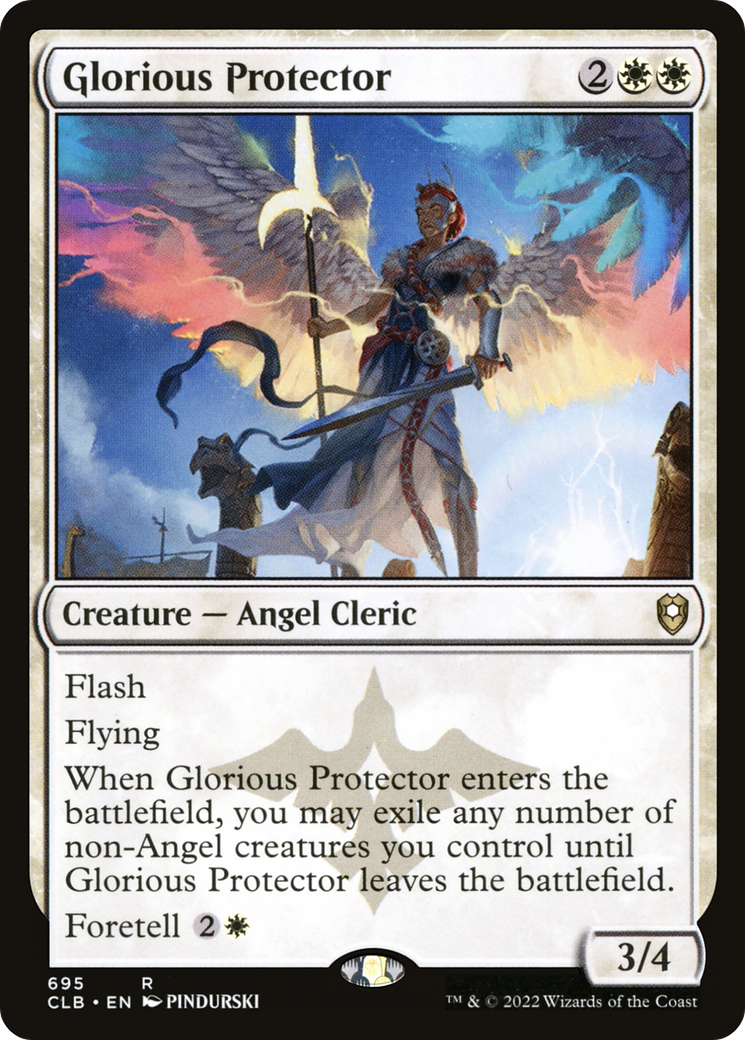 Glorious Protector⁣ - Commander Legends: Battle for Baldur's Gate: Extras⁣ (Rare)⁣ [695]