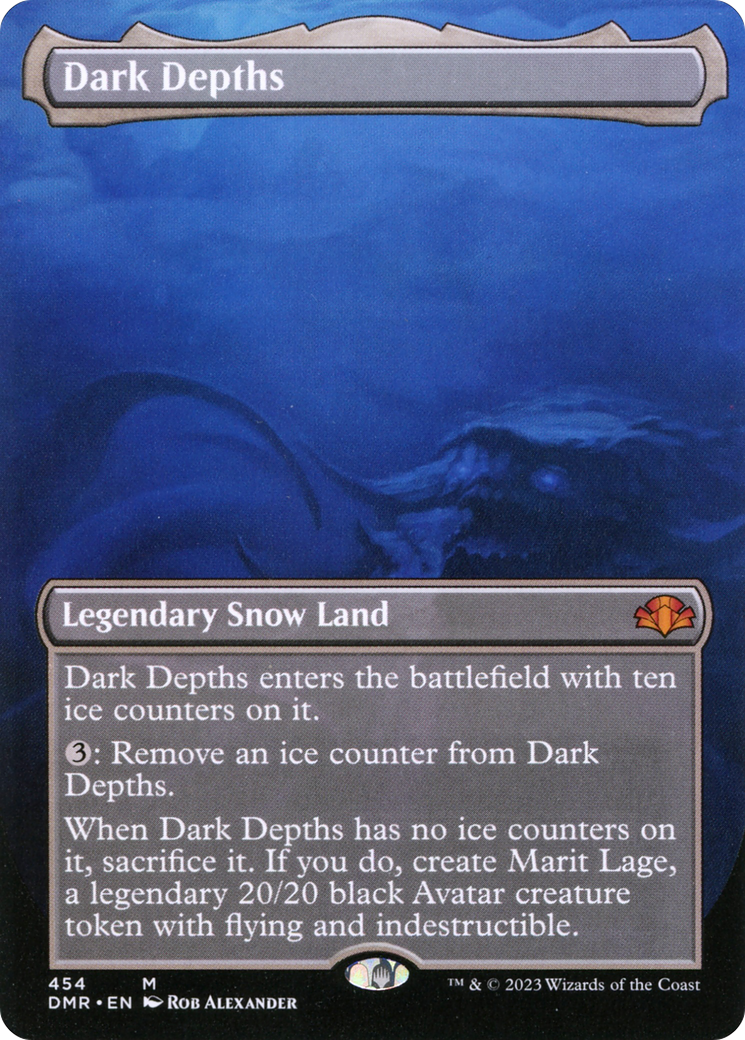 Dark Depths (Borderless) (DMR-454) - Dominaria Remastered (Borderless)