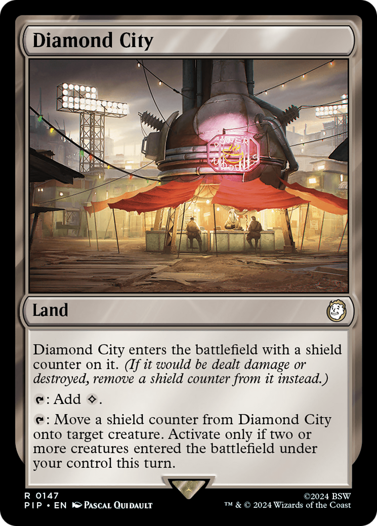 Diamond City⁣ - Universes Beyond: Fallout⁣ (Rare)⁣ [147]