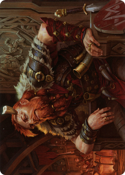 Arni Brokenbrow // Arni Brokenbrow (AKHM-030) - Kaldheim Art Series (Borderless)