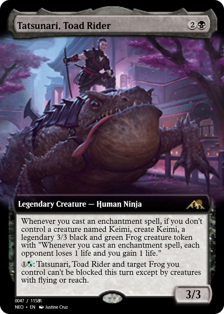 Tatsunari, Toad Rider (PRM-97957) - Magic Online Promos