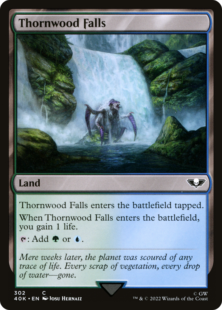 Thornwood Falls⁣ - Universes Beyond: Warhammer 40,000⁣ (Common)⁣ [302]