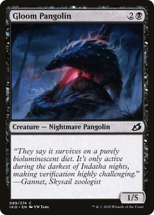 Gloom Pangolin (IKO-089) - Ikoria: Lair of Behemoths